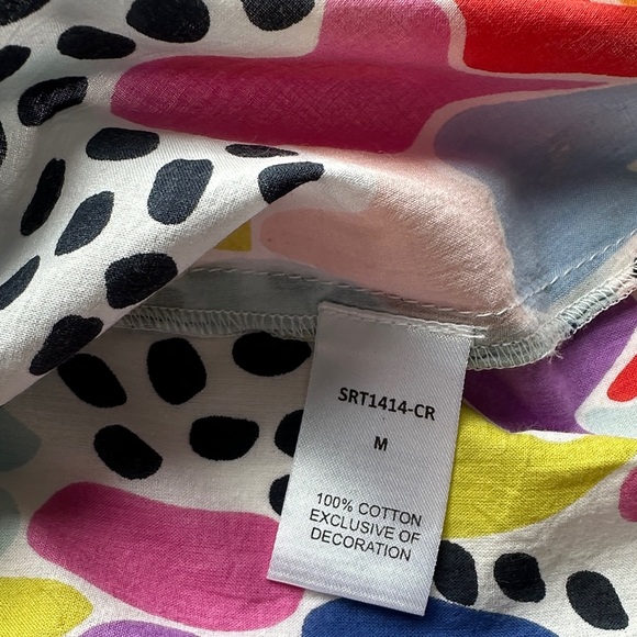 THML Multicolor Ruffle Sleeve Top - Picture 6 of 9